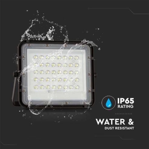 Projecteur LED 10W avec panneau...