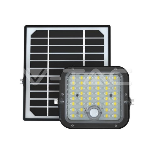 Faro LED 10W con pannello solare e...