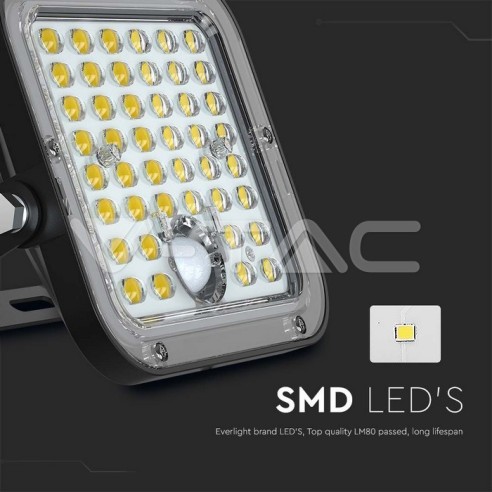 Projecteur LED 10W avec panneau...