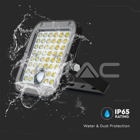 Projecteur LED 10W avec panneau...
