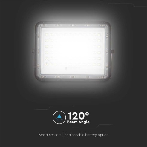 15W LED-spot met zonnepaneel en...