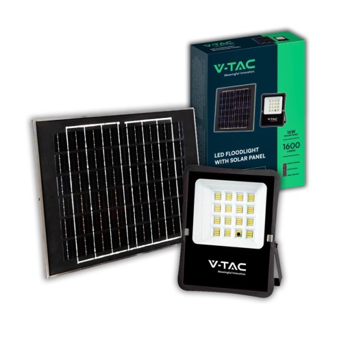 15W LED-spot met zonnepaneel en...