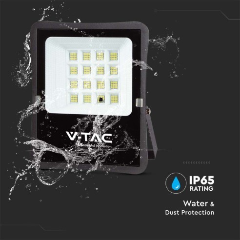 15W LED-Strahler mit Solarpanel und...
