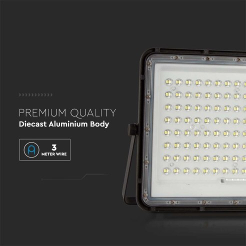 Foco LED de 20W con panel solar y...