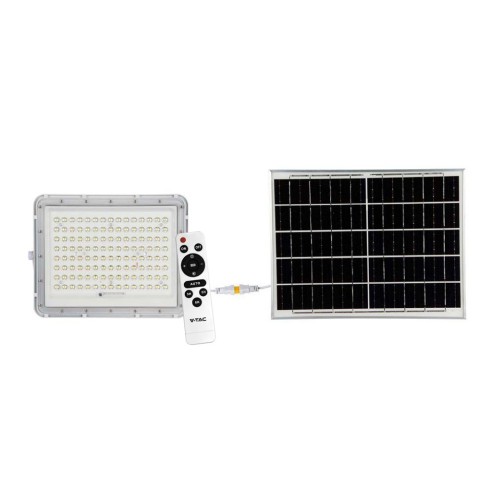 Foco LED de 20W con panel solar y...