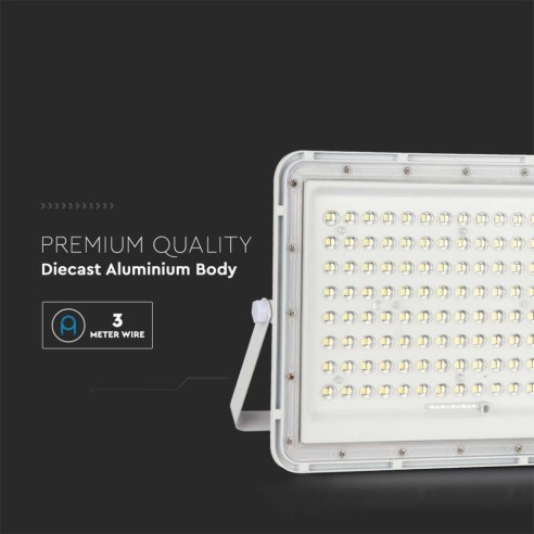 Faro LED 20W con pannello solare e...
