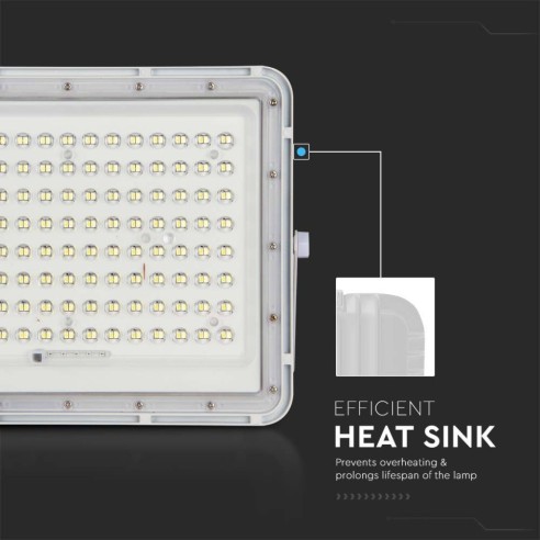 Projecteur LED 20W avec panneau...