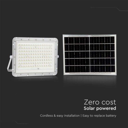 20W LED-Strahler mit Solarpanel und...