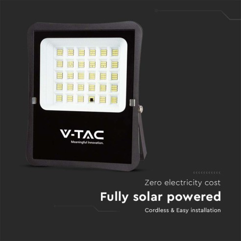 20W LED-Strahler mit Solarpanel und...