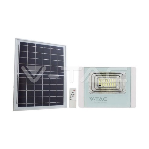 Faro LED 20W con pannello solare e...