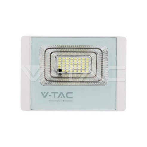 Foco LED de 20W con panel solar y...