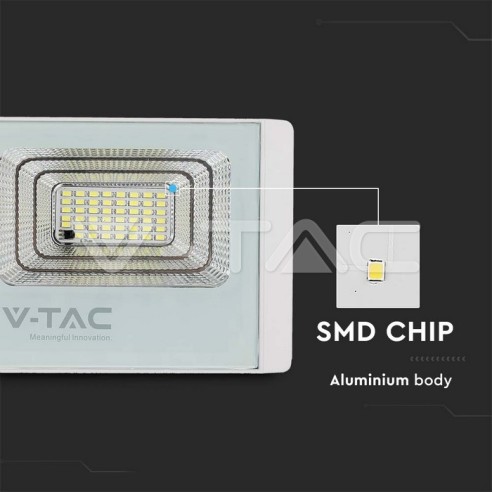 20W LED-Strahler mit Solarpanel und...