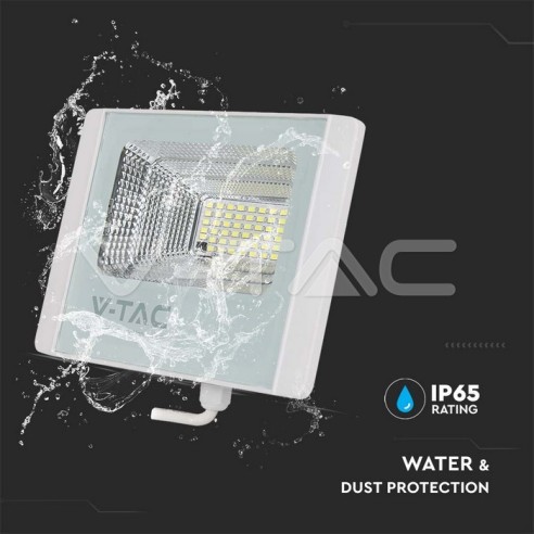 Foco LED de 20W con panel solar y...