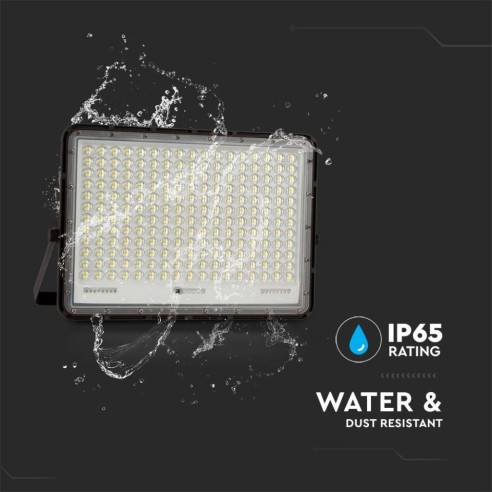 Foco LED de 30W con panel solar y...