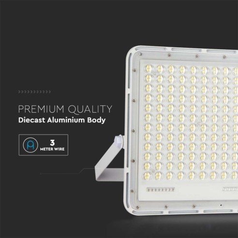 Foco LED de 30W con panel solar y...