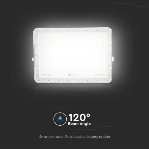 30W LED-Strahler mit Solarpanel und...