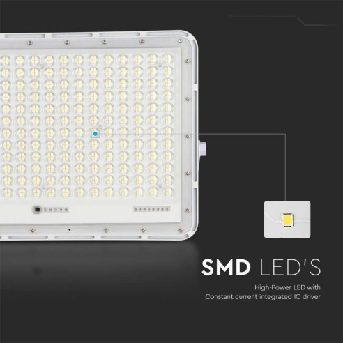 30W LED-Strahler mit Solarpanel und...