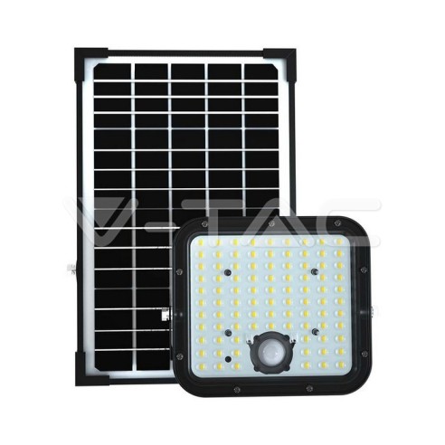 30W LED spotlight with solar panel...