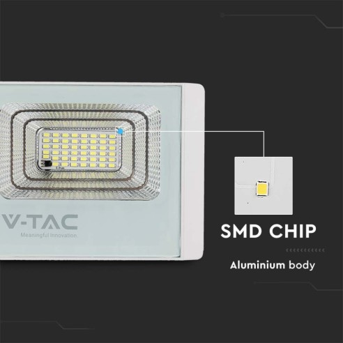 35W LED-spot met zonnepaneel en...