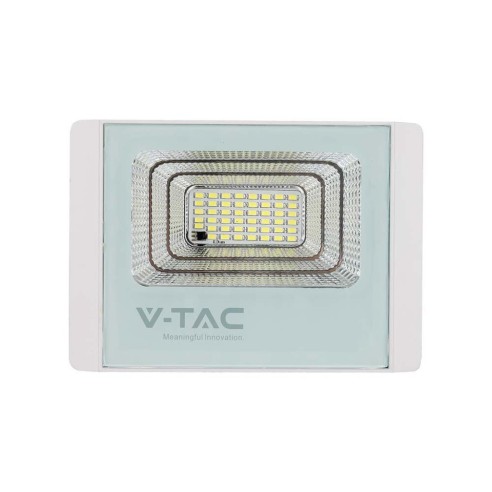 50W LED spotlight with solar panel...