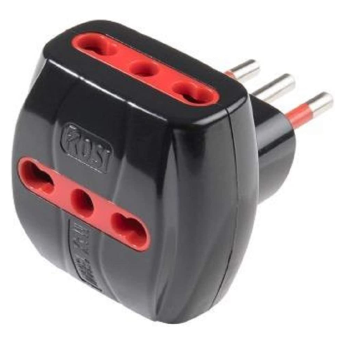 Drievoudige adapter van 10A-stekker...
