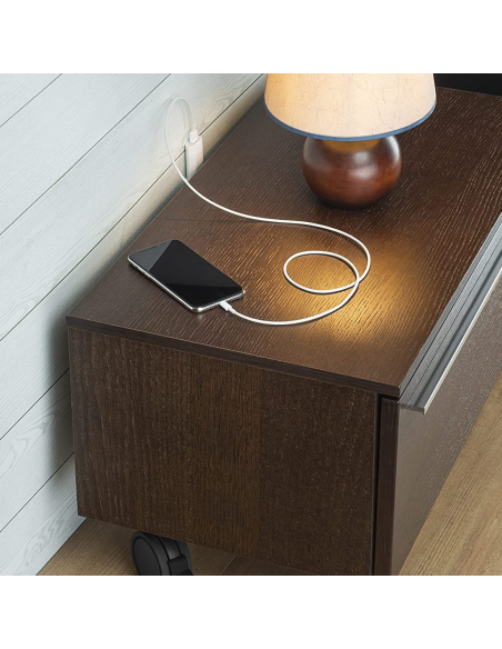 Adaptateur ultra-plat de la fiche 16A à la prise 10A/16A, blanc, série Emilia Flat - Rosi RS7711B