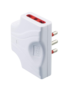 Ultra-flat triple adapter...
