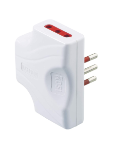 Ultra-flat triple adapter...