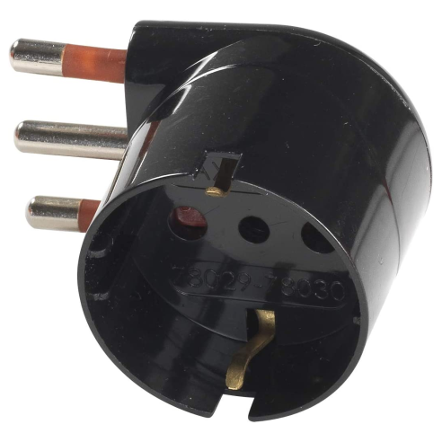 90° adapter van 16A stekker naar 16A...