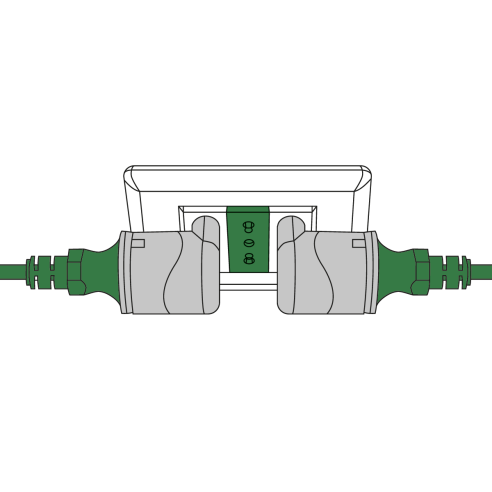 Adaptateur 90° de la fiche 16A à la...