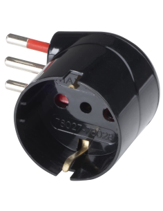 90° adapter van 10A stekker...