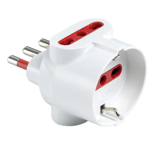 Drievoudige adapter van 16A-stekker...