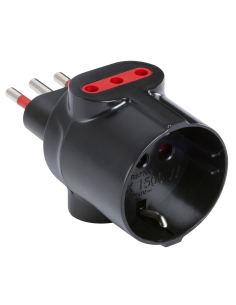 Drievoudige adapter van...