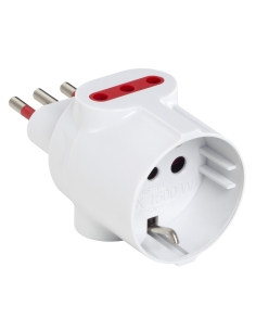 Drievoudige adapter van...