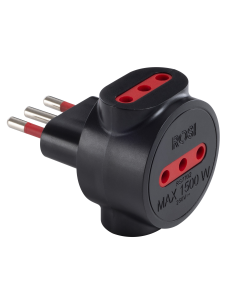 Drievoudige adapter van...