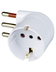 Adaptador de 90° de clavija...