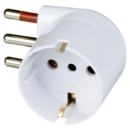 Adattatore a 90° da spina 16A a presa...