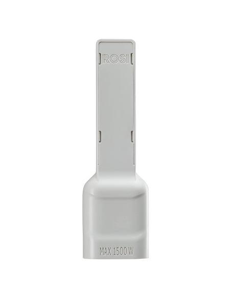 Adaptador enchufe/toma ultraplano 10A, blanco, serie Emilia Flat - Rosi RS7710B