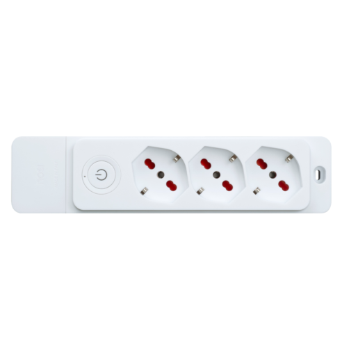 Power strip with 3 schuko 10/16A...