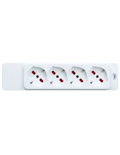 Multisocket with 4 schuko...