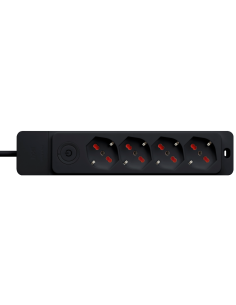 Multisocket with 16A 90°...