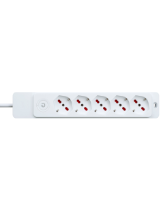 Multisocket with 16A 90°...