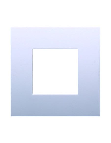 Plaque série Venus, 2 modules, plastique, blanc, compatible avec la série Vimar Arkè - Ettroit VA83201