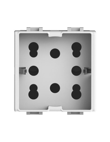 Modulo presa multistandard, 10A, 16A e schuko, serie P, bianco, compatibile con serie BTicino Matix - 4Box Side 4B.AM.H21