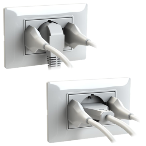 Modulo presa schuko e 2 prese 10A,...