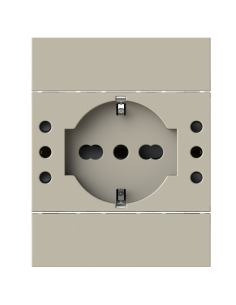 Modulo presa schuko e 2...