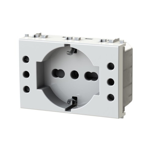 Modulo presa schuko e 2 prese 10A,...