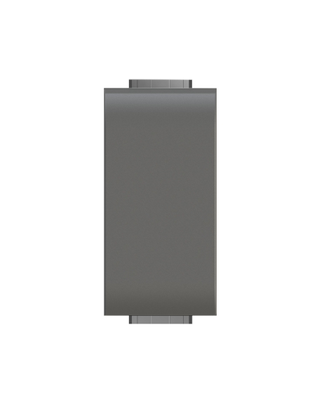 Modulo 4 in 1, interruttore, deviatore, invertitore e pulsante, antracite, compatibile BTicino Living Light - 4Box Uniko 4B.L.CU