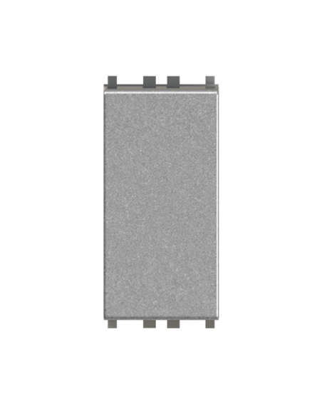 Módulo 4 en 1, interruptor, inversor y pulsador, serie C, metal, 16A, compatible con Vimar Arkè - 4Box Uniko 4B.V19M.CU