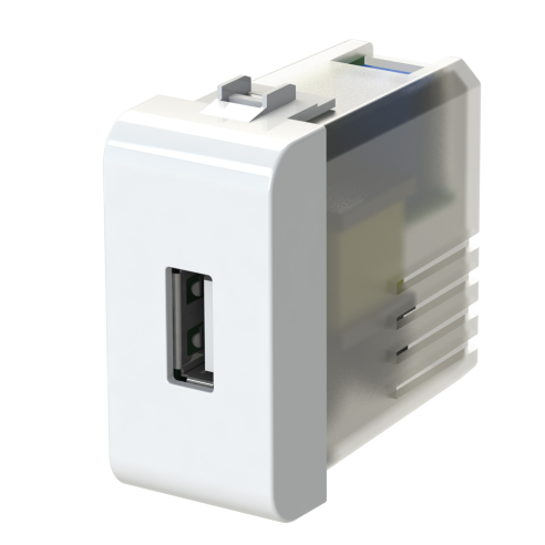 Módulo de toma USB 2.0 tipo A, 5Vdc...